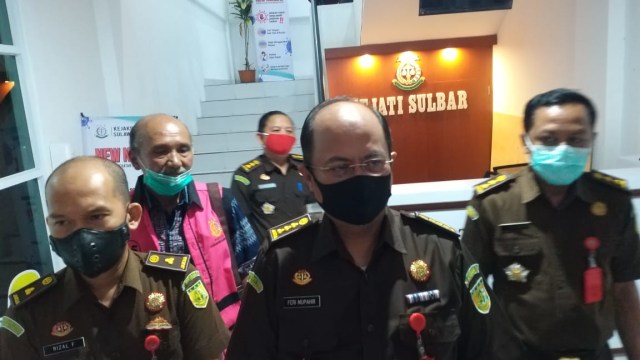 Tersangka Muniarto ditahan di Rutan Polda Sulawesi Barat. Foto: Dok. Kejati Sulbar