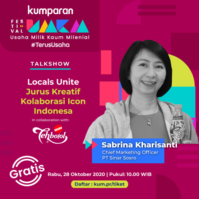 Talkshow Locals Unite Jurus Kreatif Kolaborasi Icon Indonesia dok kumparan