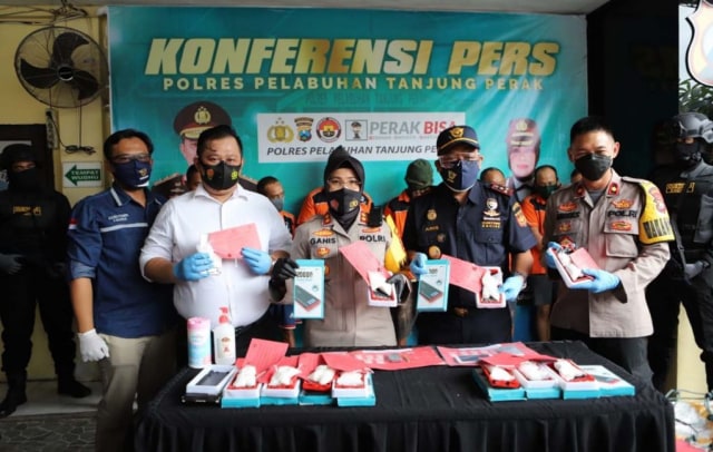 Penyelundupan Sabu dalam Power Bank dari Malaysia ke Madura Digagalkan