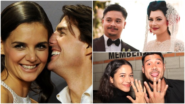 Mereka yang menikah dengan idola (Foto: AFP/Instagram/Munady)