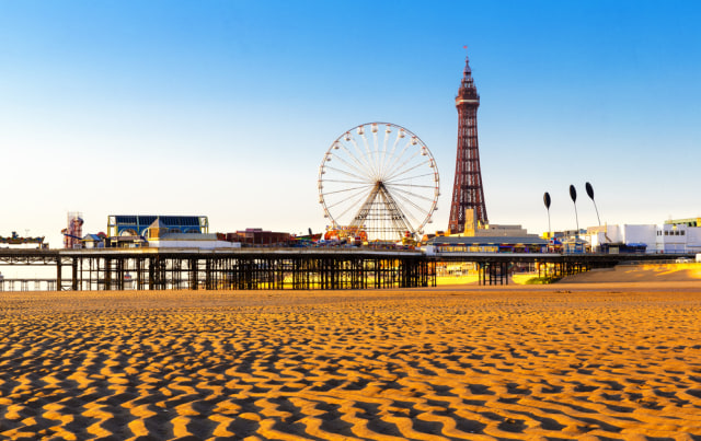 Ilustrasi Pantai Blackpool, Inggris Foto: Shutterstock