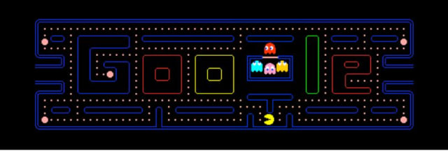 Game Google Doodle Populer, Pac Man. Foto: google