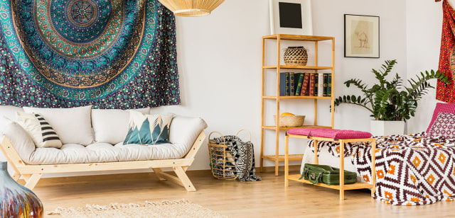 Ruang Tamu Bohemian Style | Pinterest