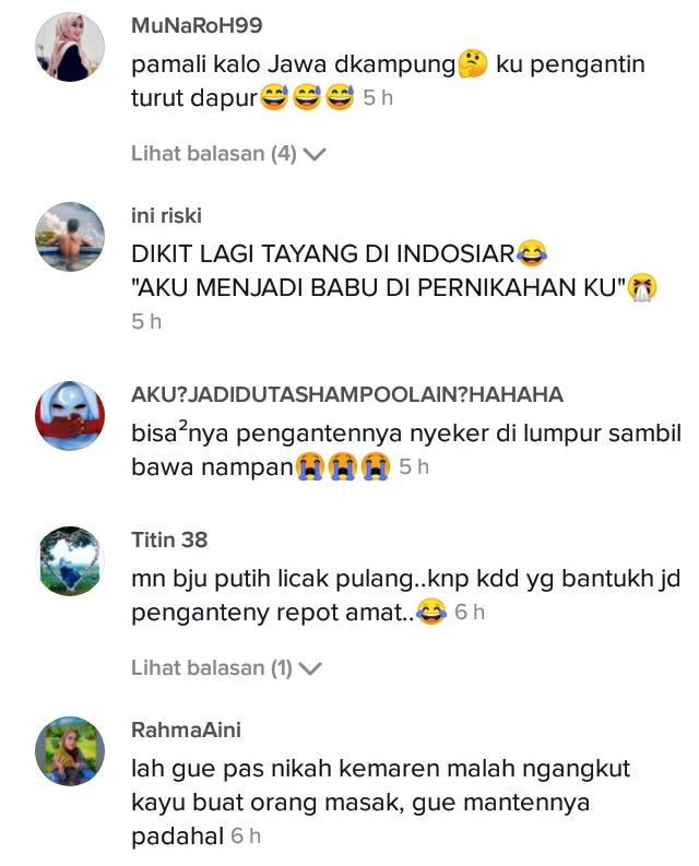 Viral Pasangan Pengantin Ikut Bereskan Piring Kotor Bekas Tamu (9236)
