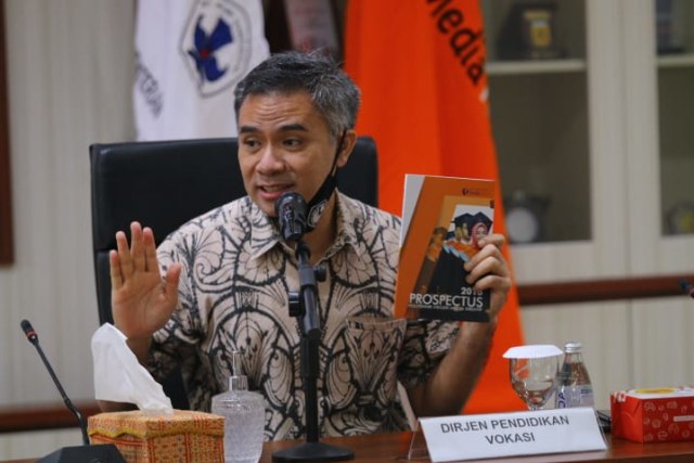 Direktur Jenderal pendidikan Vokasi (Dirjen Diksi) Kemendikbud, Wikan Sakarinto. Foto: Dok. Istimewa