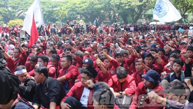 Demonstrasi itu usaha menyapa elite politik karena buntunya saluran komunikasi (sumber foto: malangvoice)