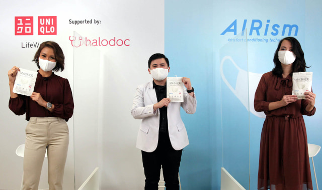 UNIQLO Rilis Masker Kain AIRism yang Bisa Tangkal Bakteri hingga 99 Persen (454535)