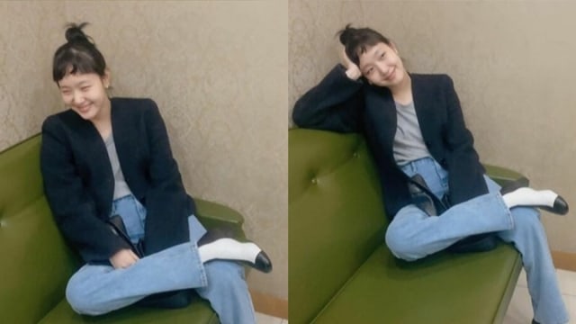 Gaya rambut poni Kim Go Eun Doc : Instagram