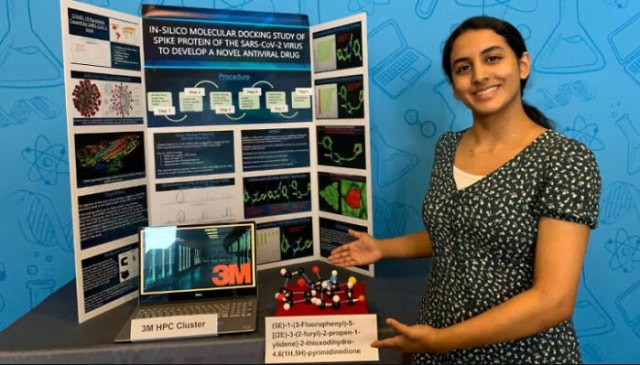 Anika Chebrolu baru memenangkan Grand Prize 3M Young Scientist Challenge 2020 senilai USD 25 ribu