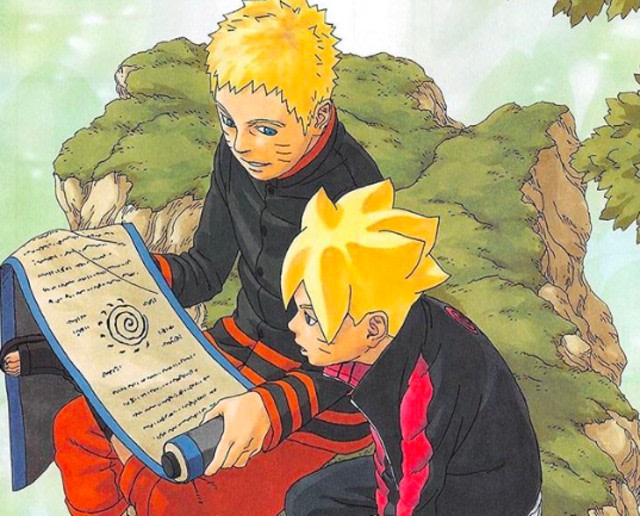 Naruto dan Boruto foto:Instagram/naruto