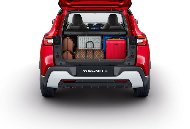 Kapasitas bagasi Nissan Magnite. Foto: dok Nissan