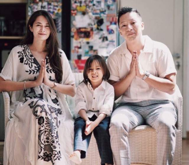 Keluarga Ringgo Agus Rahman. Foto: Instagram @sabaidieter