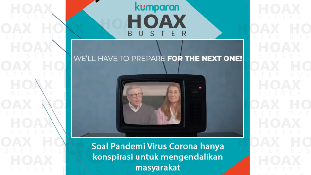Soal Pandemi Virus Corona hanya konspirasi untuk mengendalikan masyarakat. Foto: facebook.com/pjrussell