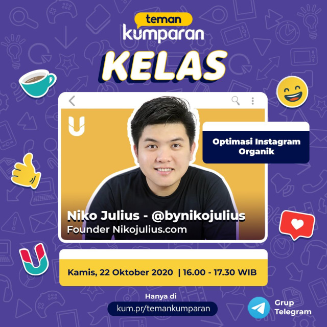 Kelas Teman Kumparan Optimasi Instagram Organik Kumparan Com