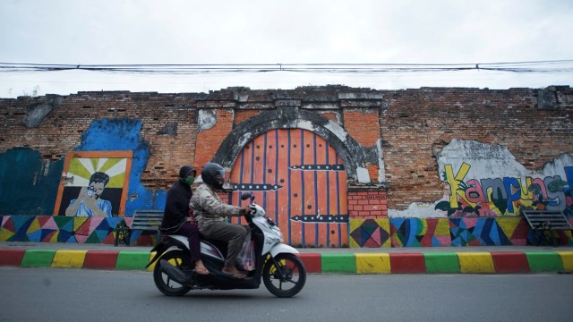 Kawasann gudang boentjit sekanak yang akan menjadi wisata kota tua di Palembang, Jumat (23/10) Foto: ary priyanto/Urban Id
