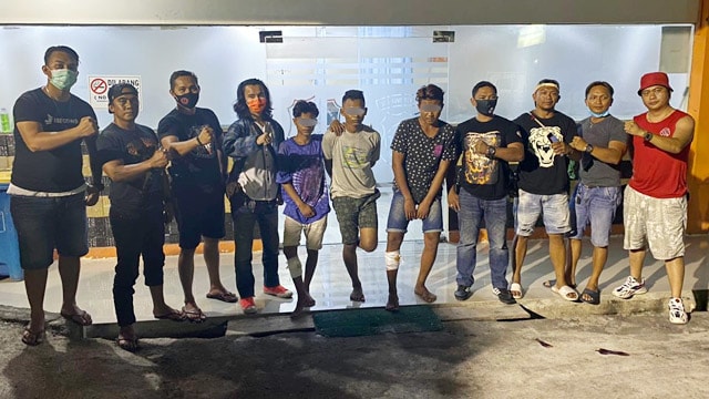 Dua dari tiga pelaku curanmor di Kota Manado harus dilumpuhkan dengan cara ditembak di bagian kaki karena mencoba kabur saat akan ditangkap