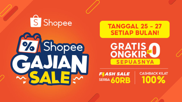Shopee Gajian Sale. Dok. Shopee