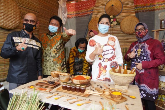 Festival rempah di Sumsel digelar di Griya Agung, Palembang. Foto. Istimewa