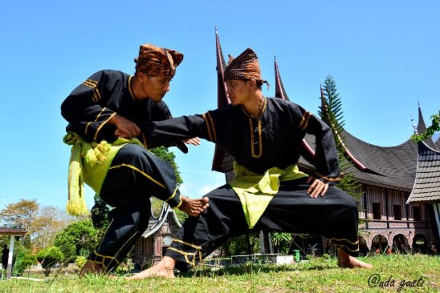 Ilustrasi Silek Minangkabau. Foto: Ada Gasti/ist