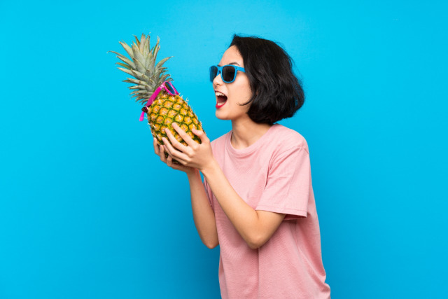 Manfaat nanas untuk kesehatan perempuan. Foto: Shutterstock