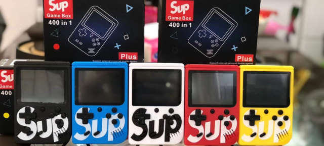 Handheld Red Sup 400 In 1 Games Retro Game Box Console Rs 440 Piece Id 22366237797