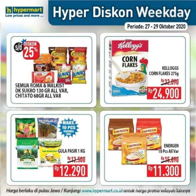 Katalog Promo Hypermart Periode 27-29 Oktober 2020 (528485)