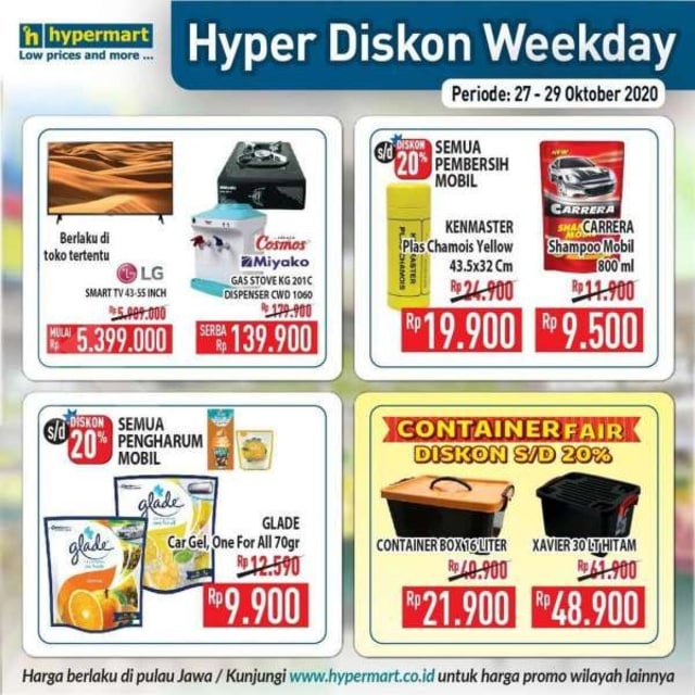 Katalog Promo Hypermart Periode 27-29 Oktober 2020 (528488)