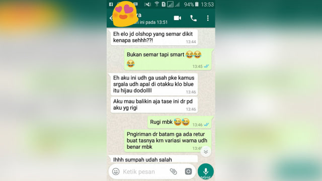 Ketika Pembeli Olshop Ngotot Sebut Blue Adalah Hijau, Kocak tapi Bikin Geregetan (399151)