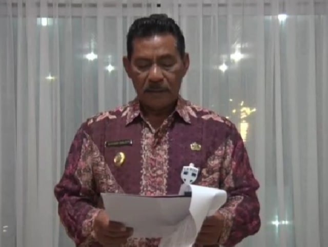 Ketua Satgas Penanganan COVID-19 Kabupaten Belitung, Sahani Saleh. (Ist)