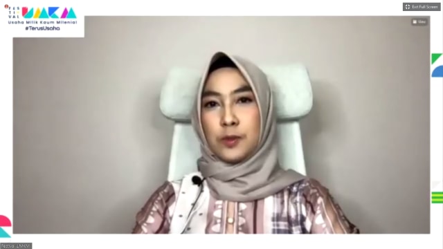 CEO Vanilla Hijab Intan Kusuma dok kumparan