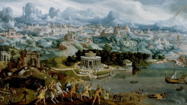 Lukisan Maerten van Heemskerck tentang keajaiban dunia kuno | Wikimedia Commons