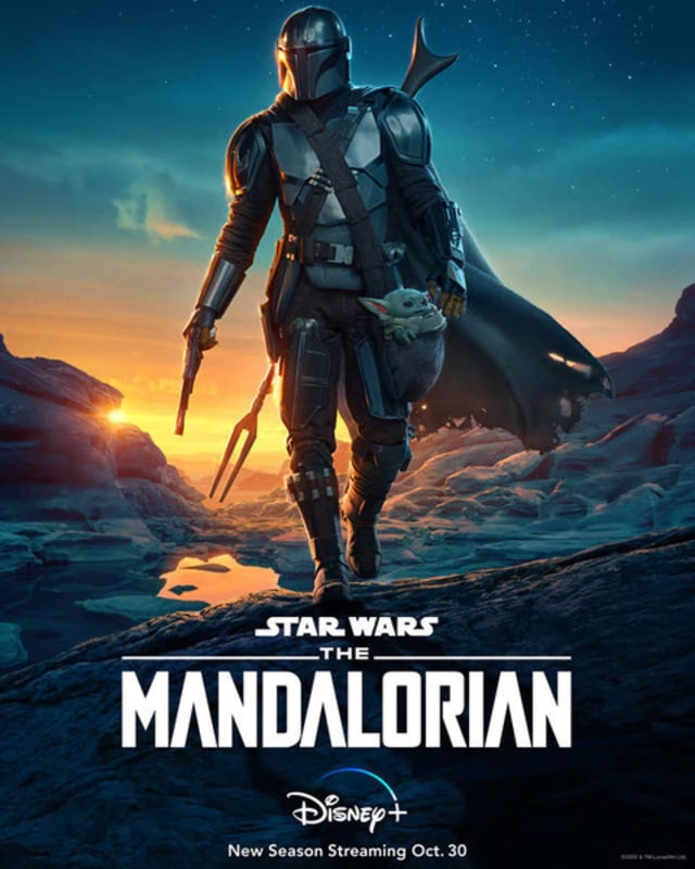 Poster Serial The Mandalorian. Dok: starwars.com
