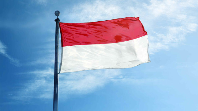 Ilustrasi bendera Indonesia. Foto: Shutterstock.