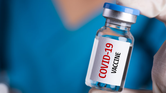 Ilustrasi vaksin corona.
 Foto: Shutterstock