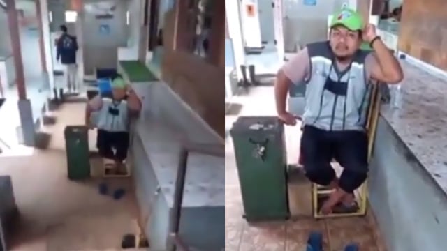 Penjaga Toilet SPBU Lecehkan Perempuan, Santai Banget saat Diinterogasi (7437)