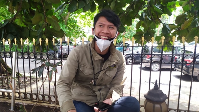 Bagus Ahmad Rizaldi (24), jurnalis di Bandung penyintas corona. Foto: Rachmadi Rasyad/kumparan