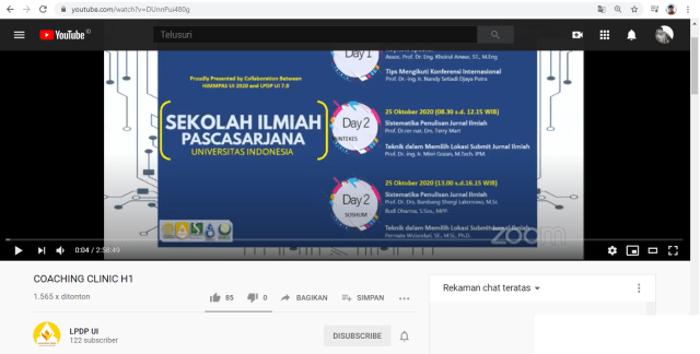 Foto : Youtube Channel LPDP UI