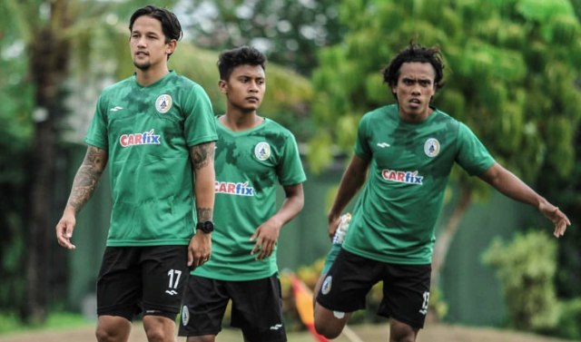 Sesi latihan PS Sleman. (Foto: Media Official PSS)