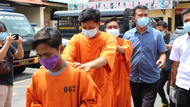 Para pelaku pemerkosa Siswi SMP di Kabupaten Buleleng, Bali. Foto: Dok. Istimewa