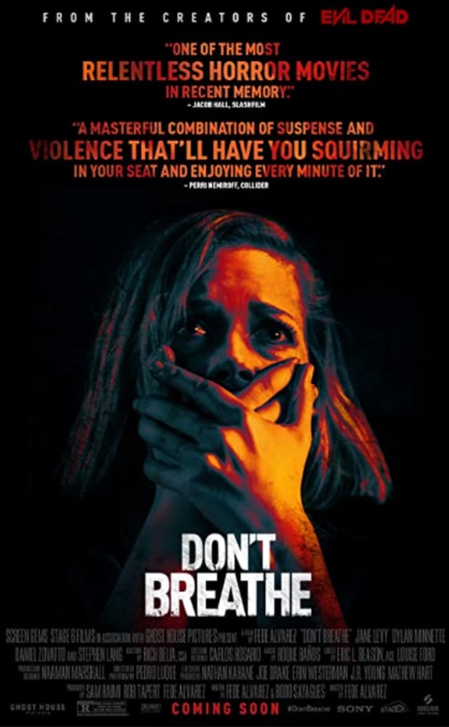 Poster film Don't Breathe. Dok: IMDb 