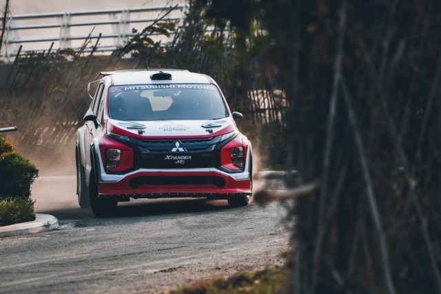 Mitsubishi Xpander AP4 di Reli Meikarta. Foto: dok. Xpander Rally Team