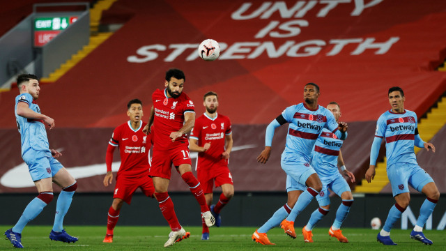 Liverpool vs West Ham. Foto: Peter Powell/Reuters