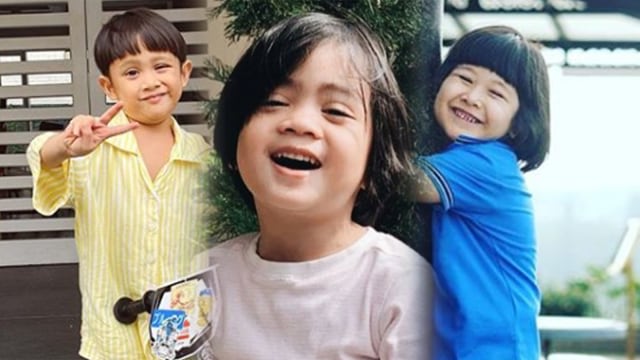 Anaku Askara Biru, Dia Sekala Bumi, dan Kabay Anaking Maryadi. Foto: Instagram