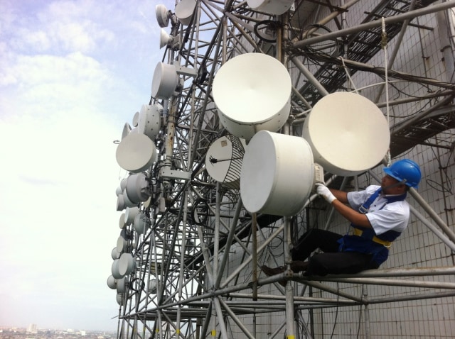 Ilustrasi Jaringan Telekomunikasi Foto: Indosat Ooredoo