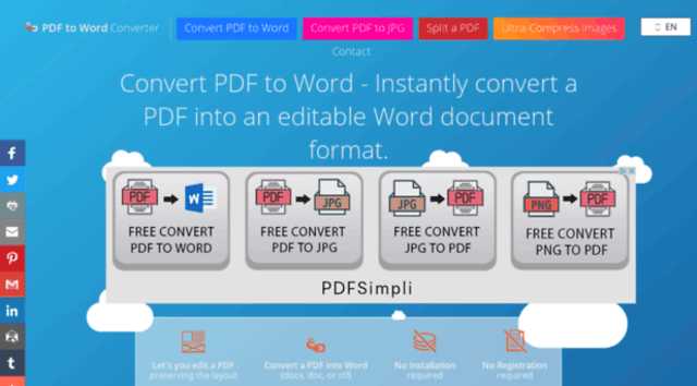 convert pdf to editable word offline