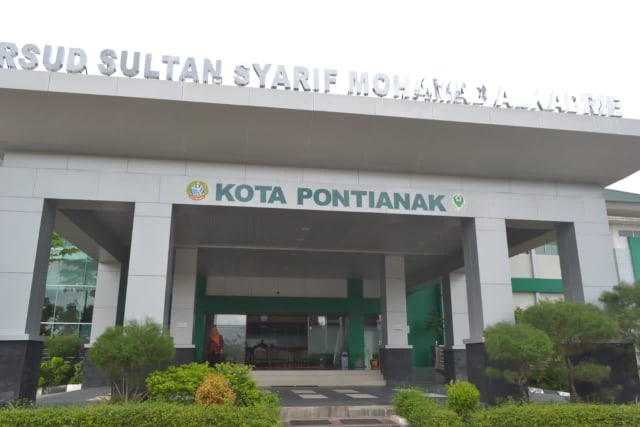 Rumah Sakit Umum Daerah (RSUD) Sultan Syarif Mohamad Alakdrie Kota Pontianak. Foto: Dok Pemkot Pontianak 