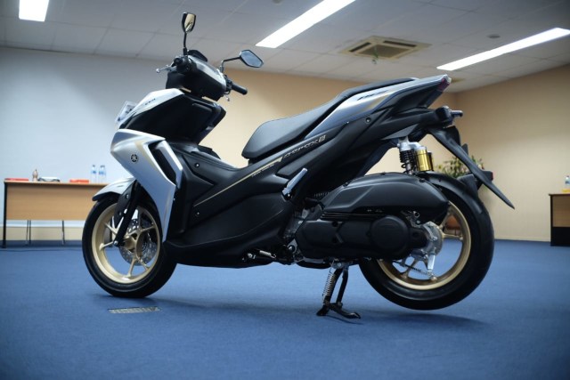 Foto: Wajah Baru All New Yamaha Aerox 155 Connected, Makin Sporty dan Canggih! (316332)