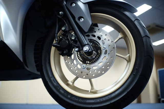 Foto: Wajah Baru All New Yamaha Aerox 155 Connected, Makin Sporty dan Canggih! (316356)
