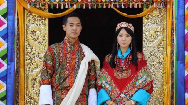 Royal Wedding di Bhutan. dok. Instagram/queenjetsunpema