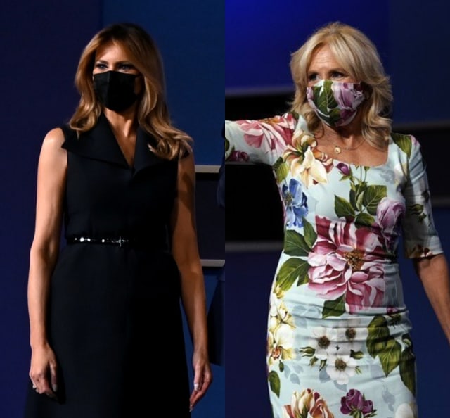 Adu Gaya Busana Melania Trump & Jill Biden Selama Pilpres AS 2020 (3)